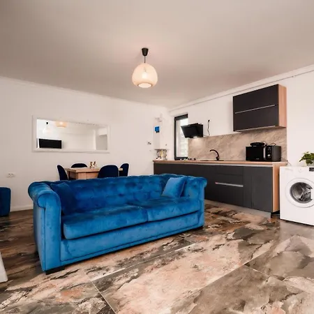 Apartmán Majestic Blue Mamaia Nord 5 Minute De Plaja Parcare Năvodari
