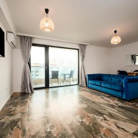 Apartmán Majestic Blue Mamaia Nord 5 Minute De Plaja Parcare *
